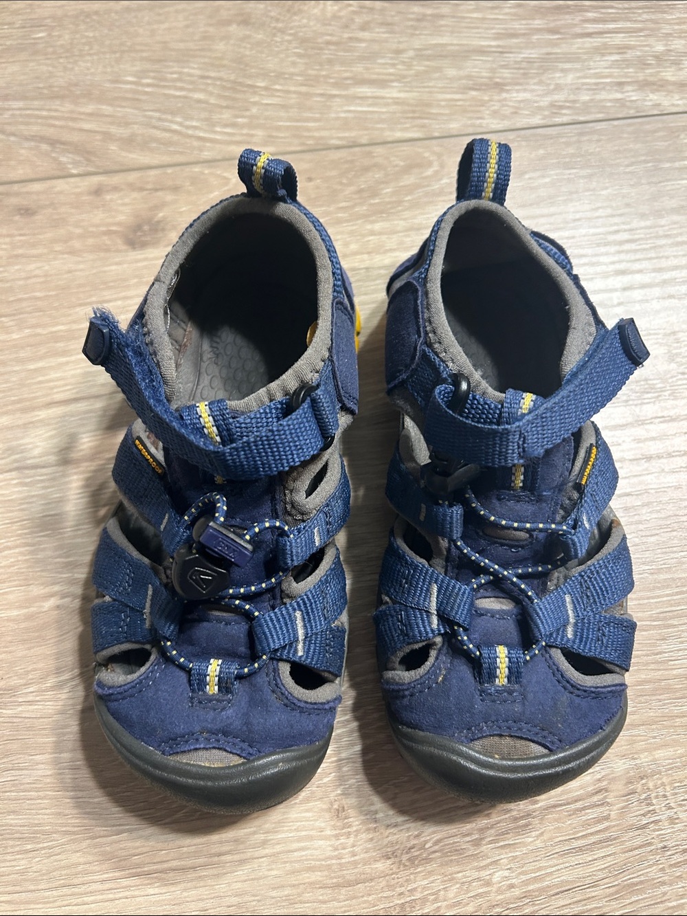 Keen Little Kids' Seacamp II CNX Navy Blue Outdoor Sandals, Sz.11.